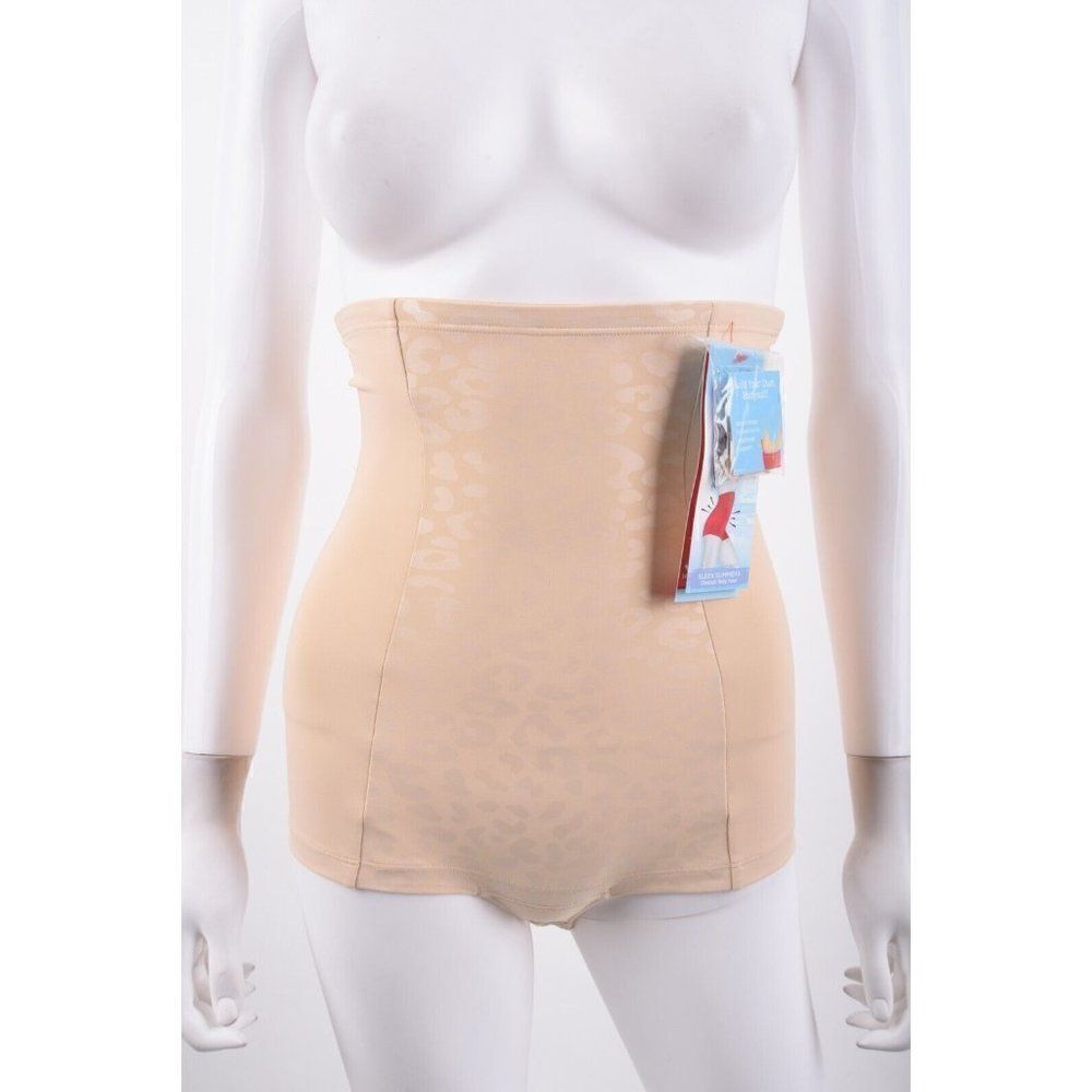 SPANX Assets Womens Sleek Slimmers Body Tunic Cheetah S Beige Nude 1866 NWT